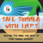 I.M.P.S summer safe campaign logo