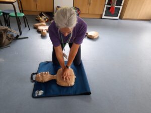 I.M.P.S. trainer using new manikin