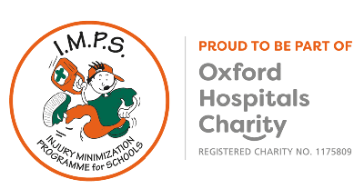 Injury Minimization Programme for Schools (I.M.P.S.) – Proud to be part of Oxford Hospitals Charity, Registered Charity No. 1175809